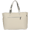 Kožené kabelka shopper bag Vittoria Gotti béžová V5635